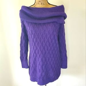 Jaclyn Smith Cowl Neck Sweater